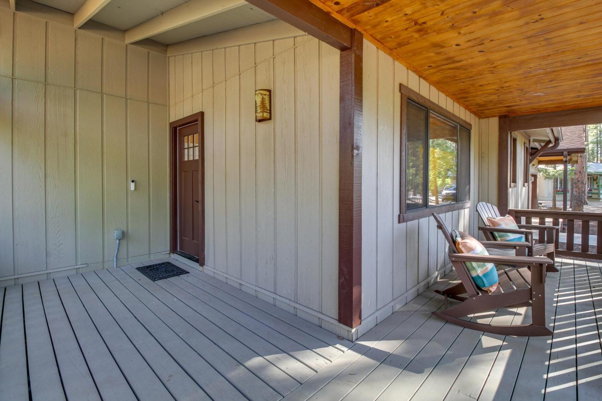 Peaceful Pinetop Cabin With Deck And Fire Pit! Villa Indian Pine Exterior photo