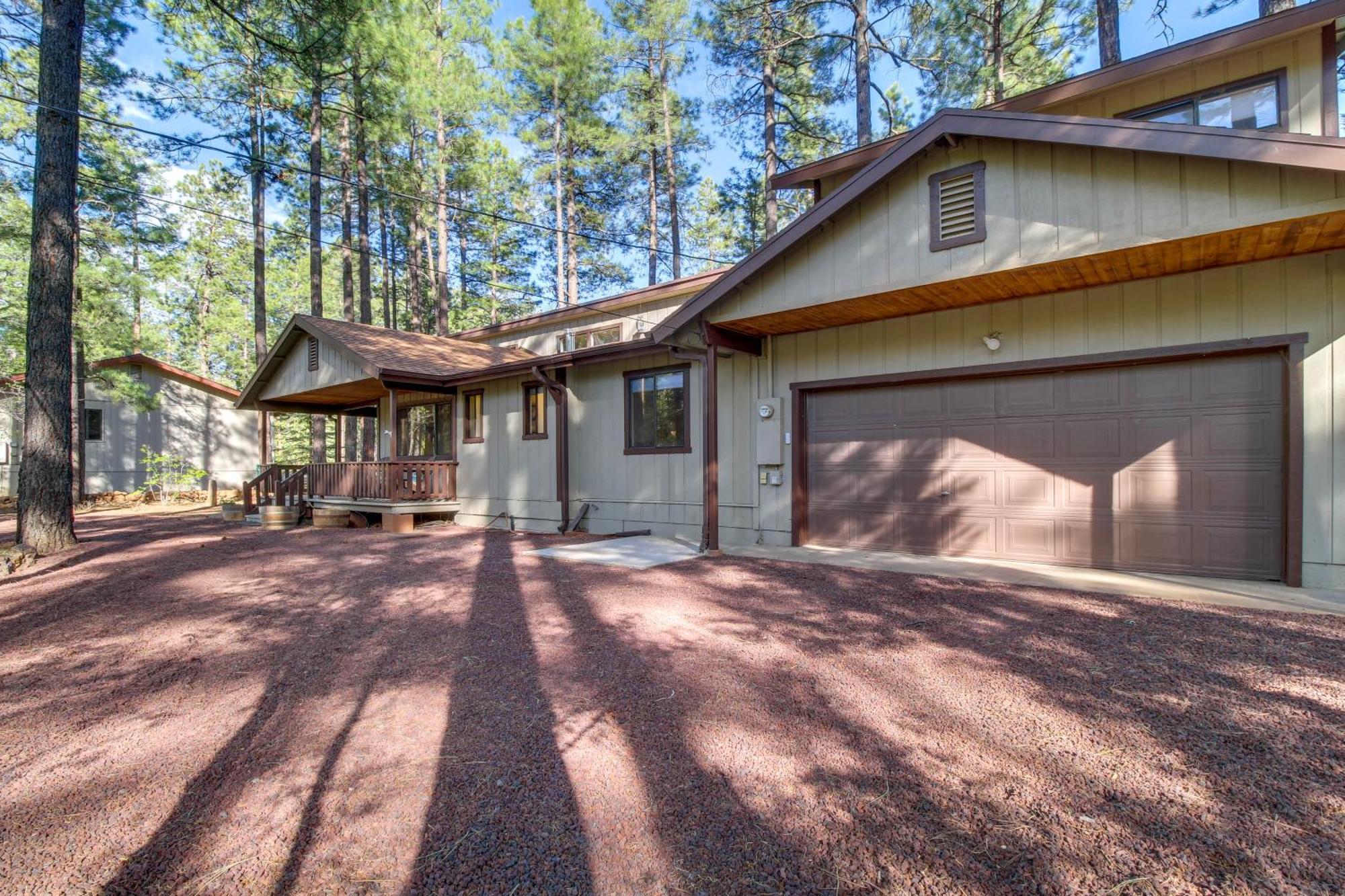 Peaceful Pinetop Cabin With Deck And Fire Pit! Villa Indian Pine Exterior photo